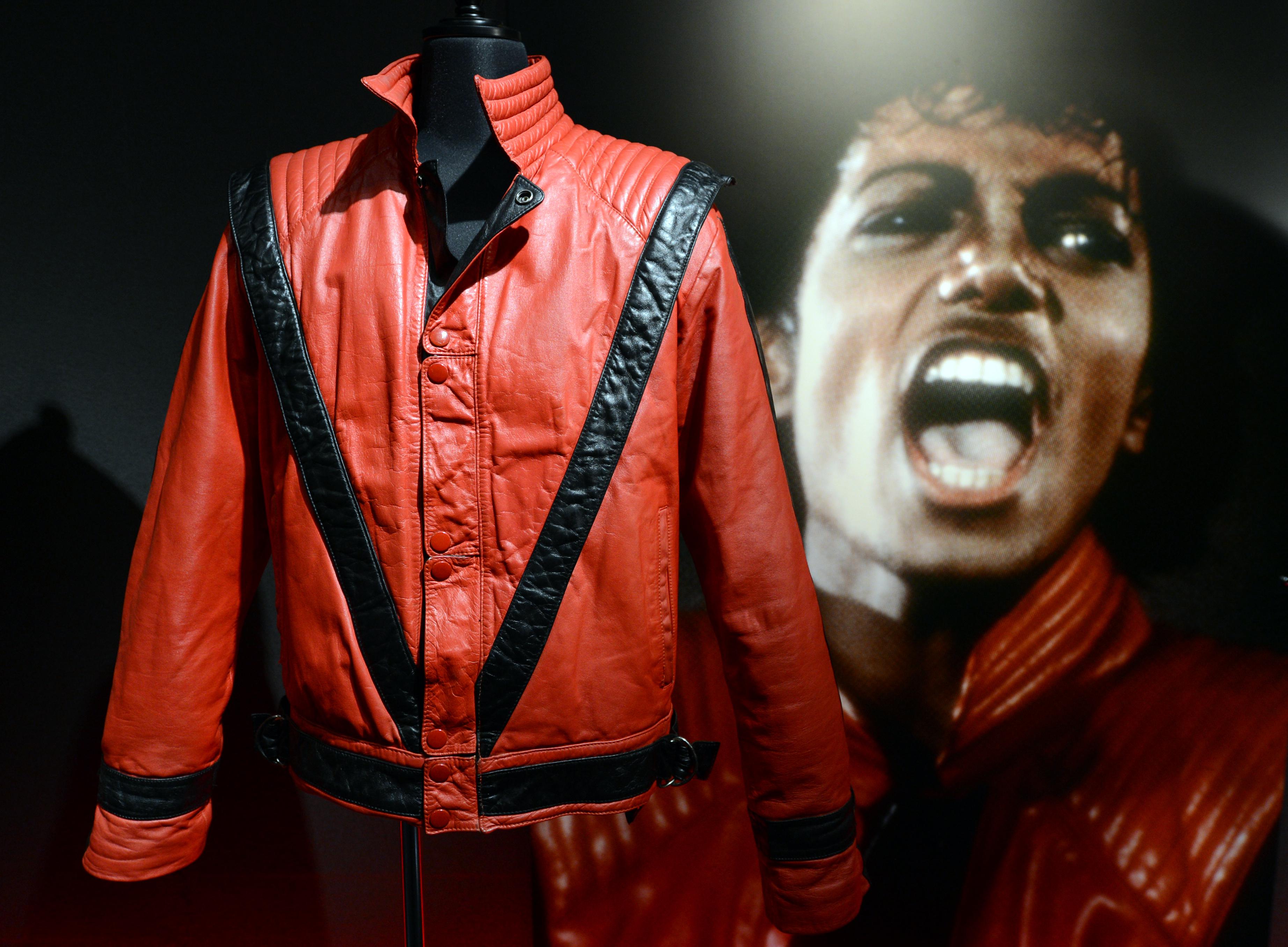 Michael Jacksons Thriller jacket sells for 11million at auction  Daily  Mail Online